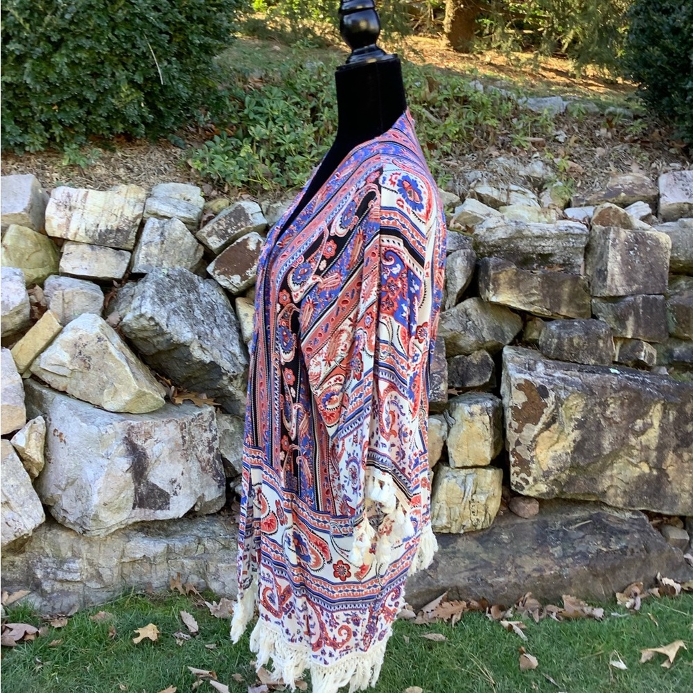 Kori Duster with Fringe. Women’s M/L